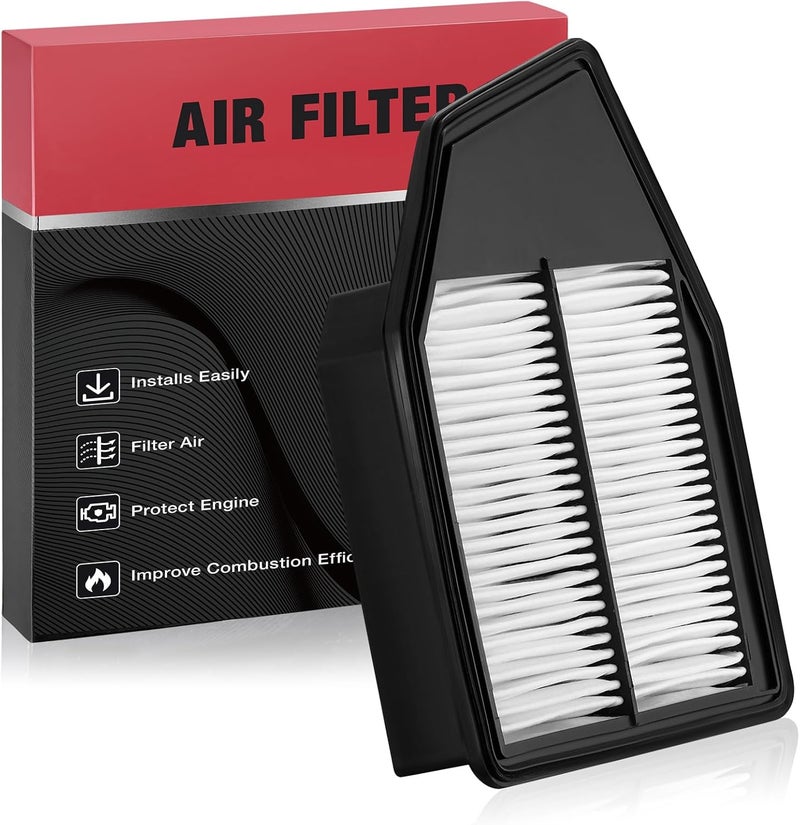 BDFHYK CA10467 Engine Air Filter Compatible with Honda Accord 2008-2012, Crosstour 2012-2015, L4 2.4L, Replace# 17220-R40-A00 - Image 1